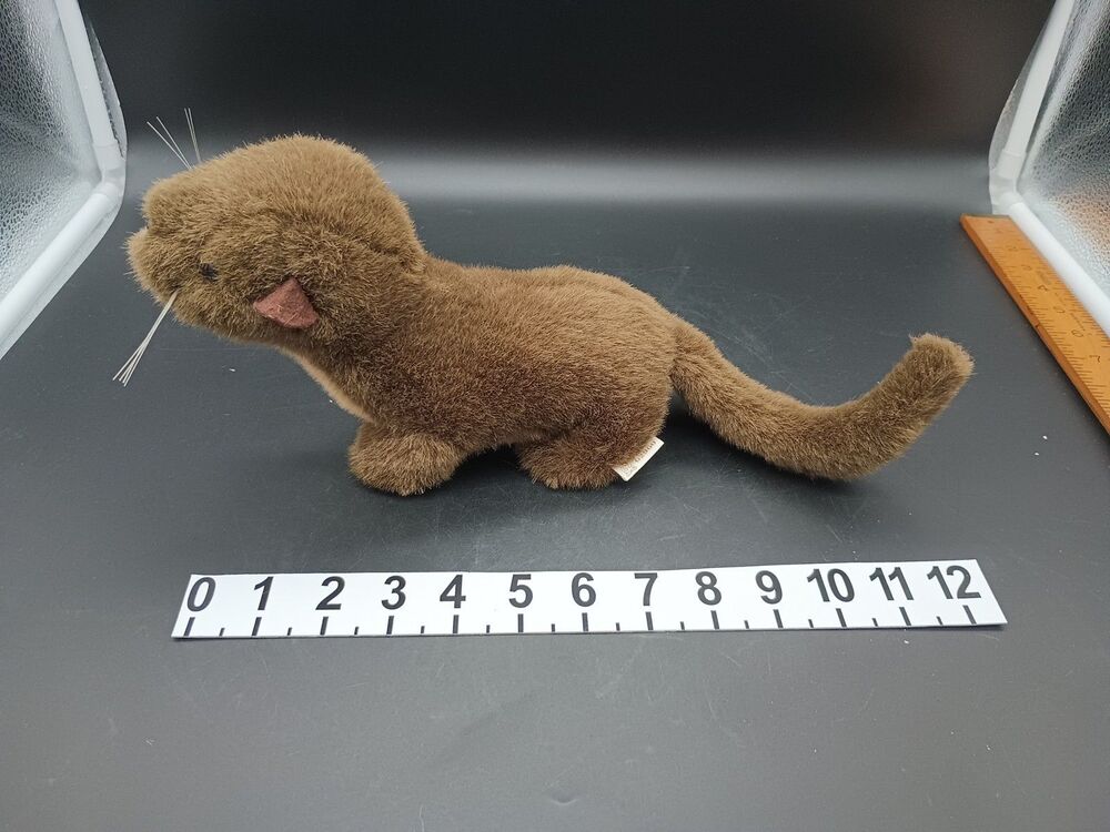 Realistic Brown River Otter Plush - Picture 8 of 8